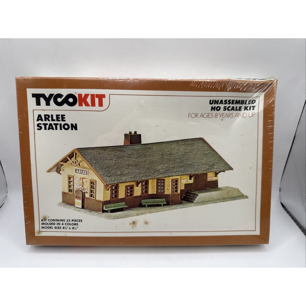 Tyco Kit Arlee Station Lot 7761 HO Building Kit NOS Unopened New Old Stock